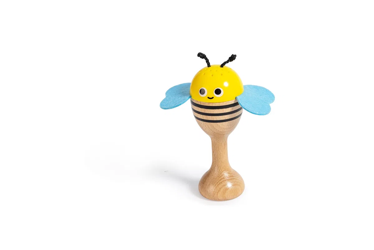Hape La Mia Prima Band - Set di Strumenti Musicali in Legno per Bambini - Percussioni Ispirate alla Natura