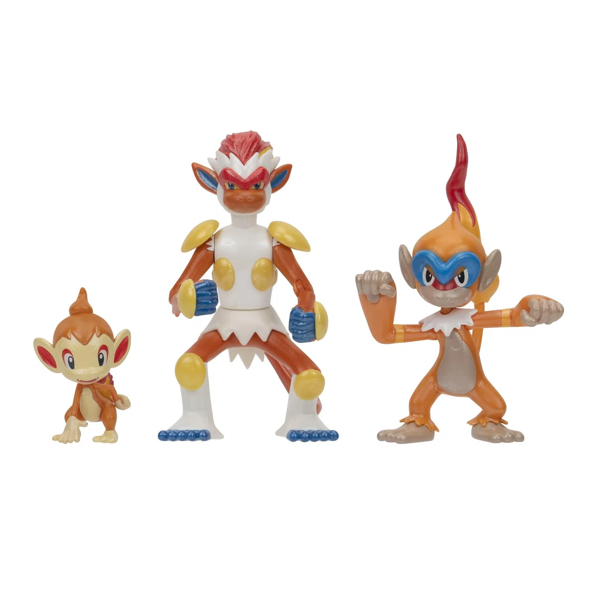 Pokémon Select Evolution Multipack (Chimchar, Monferno, Infernape), Figure