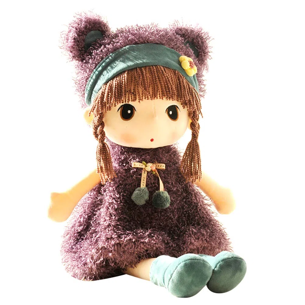 45cm Bambine Morbide Peluche Bella Bambola di Pezza, Fiaba Principessa Ragdoll Giocattolo Simpatico Cartone Animato Ragazza Bambola Giocattoli di Peluche Bambine Che dormono Bambola Partner Regalo