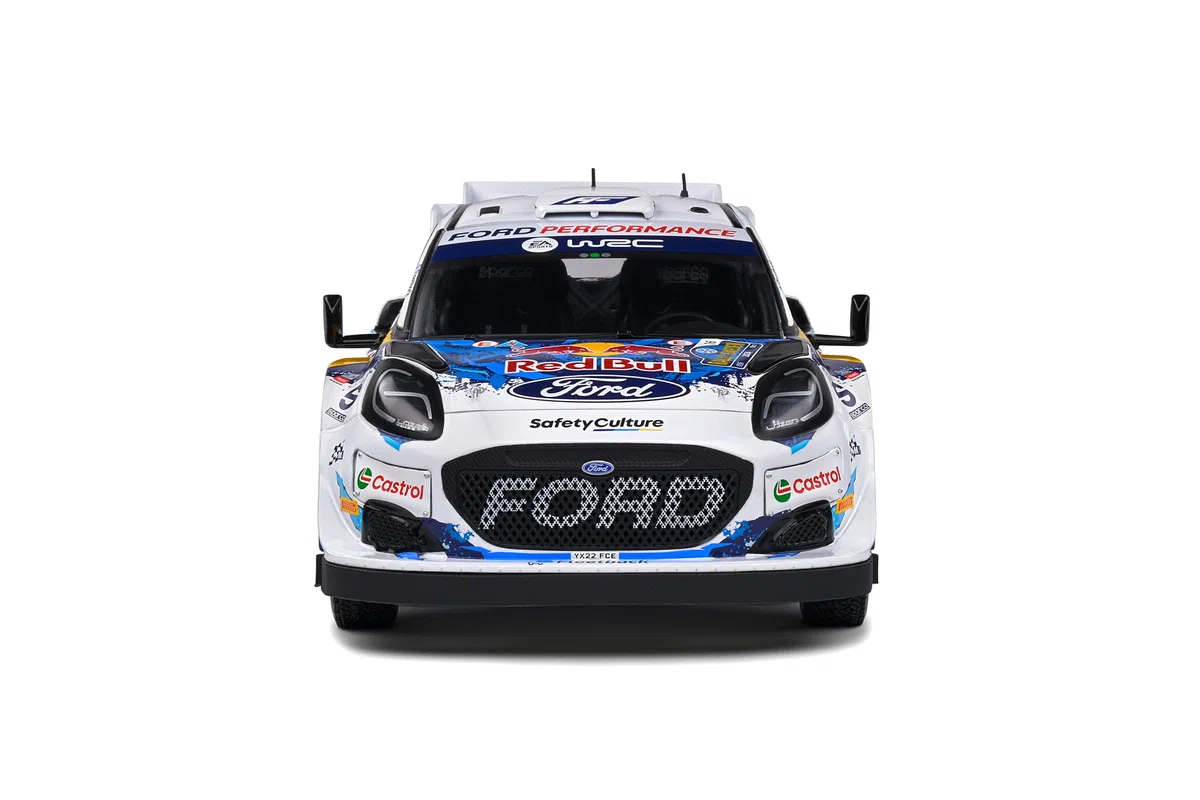1:18 Ford Puma Rally 1 White #16 FORMAUX/CORIA Rally Sweden 2024
