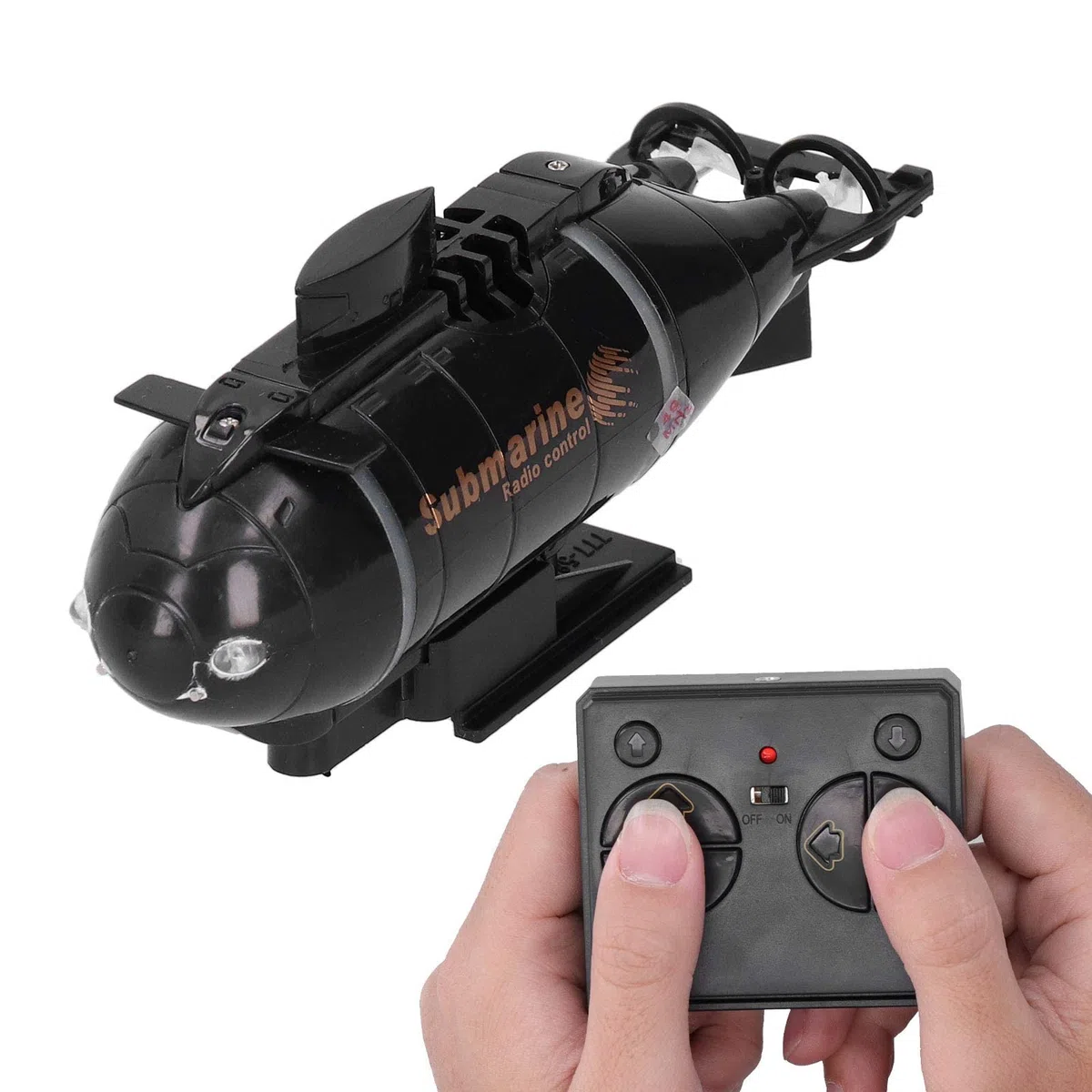 Mini Sottomarino Elettrico, 6 Canali RC Impermeabile, Giocattolo per Bambini, 2.4G Wireless, Mini Barca da Immersione Elettrica per divertimento familiare e regali per occasioni speciali e feste