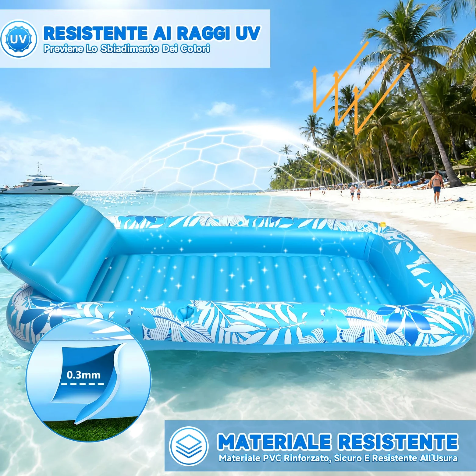 Materasso gonfiabile per piscina