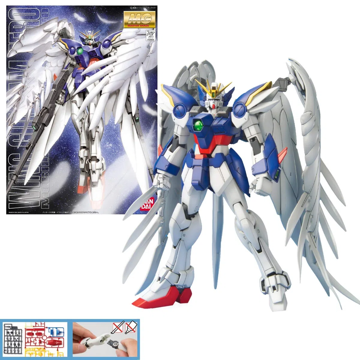 Bandai - MG (Master Grade) Gundam W Zero Custom 1/100