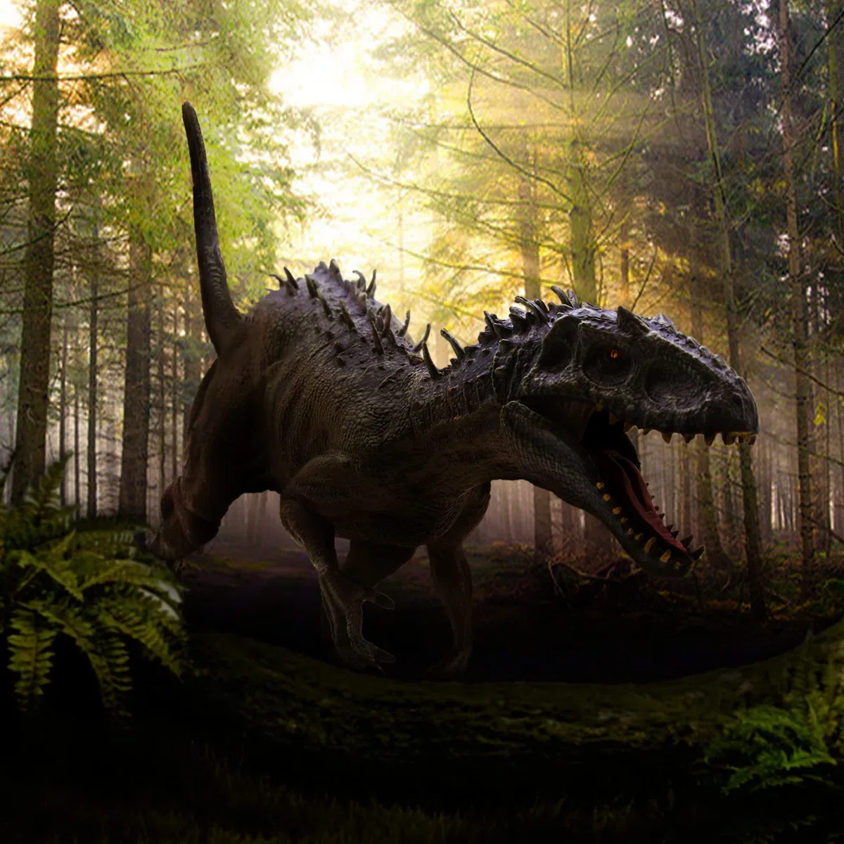 Grande giocattolo di dinosauro Tyrannosaurus Rex 34 cm, statuetta di dinosauro dipinta a mano, figurina d'azione educativa per collezionisti, Party Favor