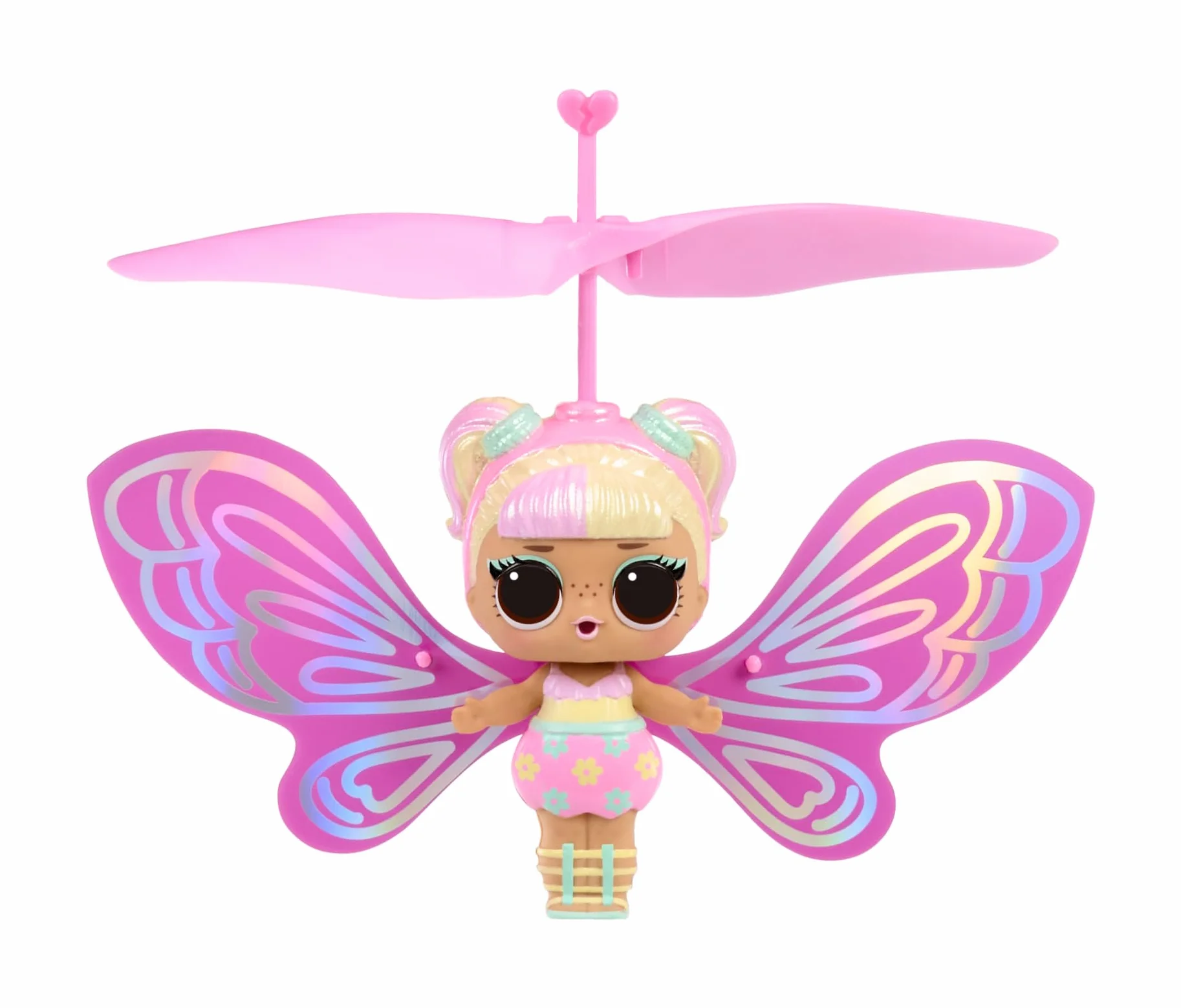 L.O.L. Surprise! Magic Flyers Fairies Tots - Snowflake: Include 1 Bambola e una Bacchetta, Fornita in una Confezione a Forma di Fiore, Collezionale tutte e 2