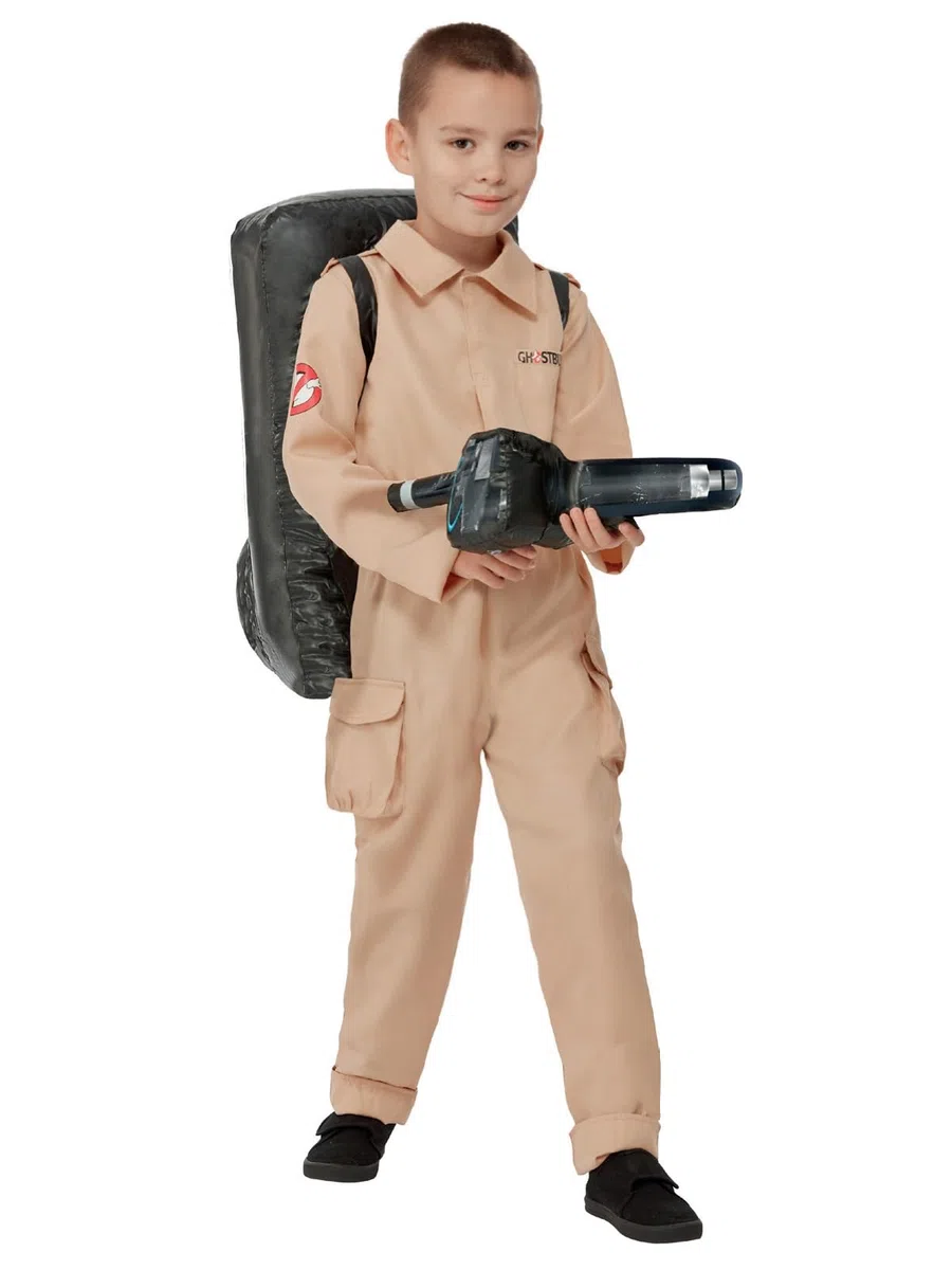 SMIFFYS Costume Ghostbusters da bambino, Tuta e zaino gonfiabile Halloween