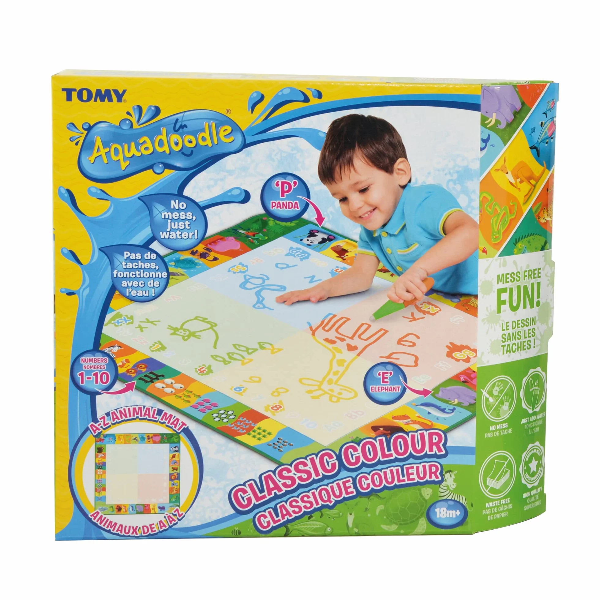 Aquadoodle Classic Large Water Doodle Mat, Official Tomy No Mess Colouring And Drawing Game, Suitable for Toddlers And Children from 18 Months+