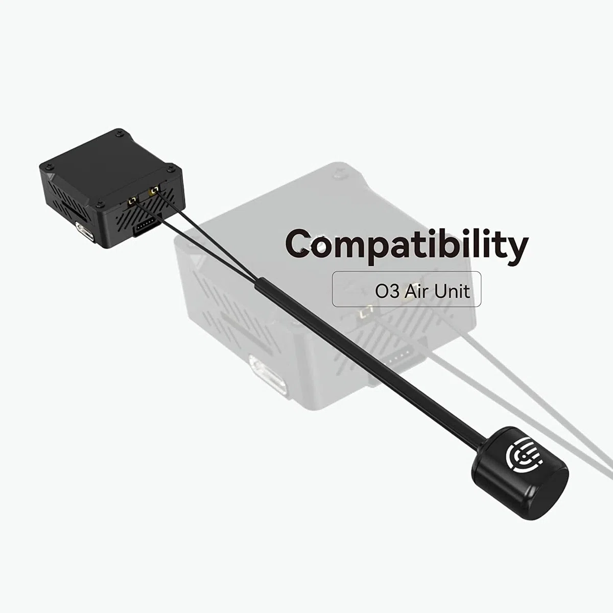 Antenna FPV di ricambio compatibile con l'unità DJI O3 Air -2 pezzi