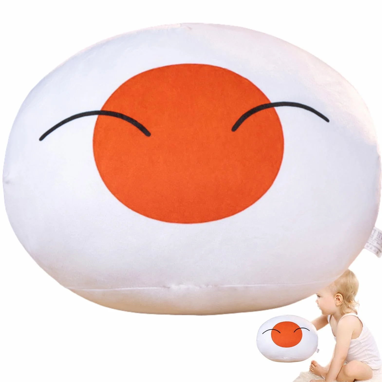 Genérico Peluche a forma di palla da campo, peluche Polandball, cuscino per decorazione della casa, giocattolo, regalo da viaggio