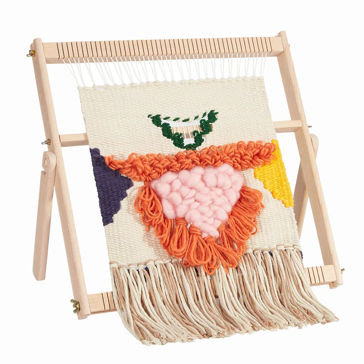 WILLOWDALE - Grande telaio multi-progetto - 41,9 x 39,9 x 3 cm - in legno - Artigianato creativo - Artigianato - Per bambini, principianti, esperti