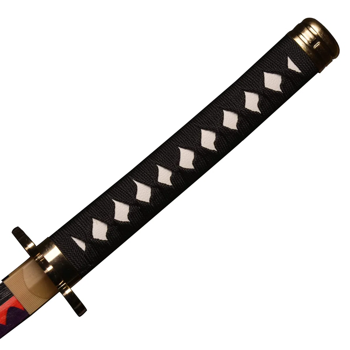 Roronoa Zoro Spada 100cm Spada di Legno, Katana in Legno Anime Giapponese, Cosplay Sword-shisui