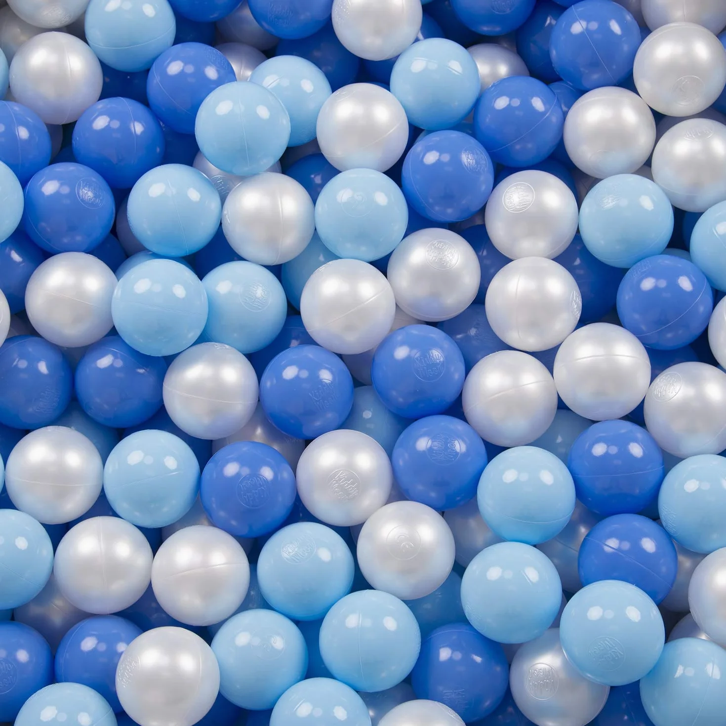 Selonis Pop-Up Tunnel Di Gioco Bambini Con 100 Palline Colorate Tubo, Grigio-Blu:Azzurro/Blu/Perla
