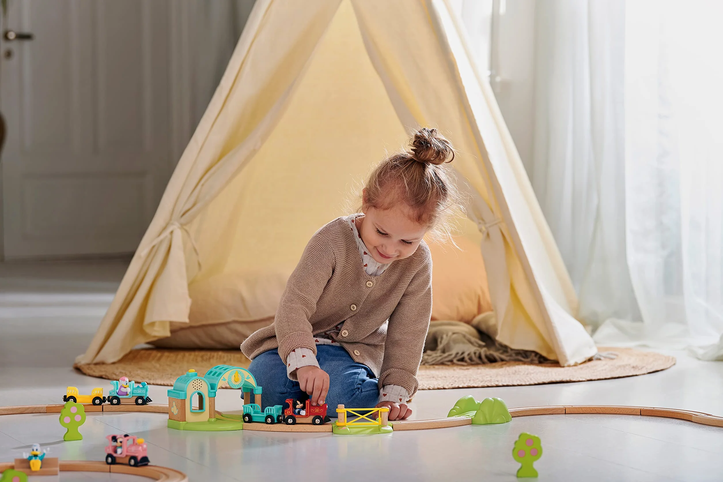 BRIO 32265 Treno a batterie Topolino, Gioco Educativo, Età Raccomandata 3+
