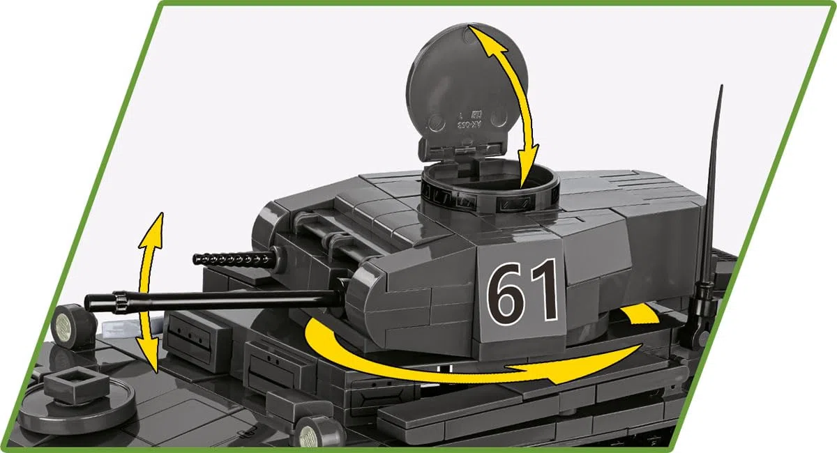 COBI Carri armati II AUSF. | Carri armati a tema 1:28#2597