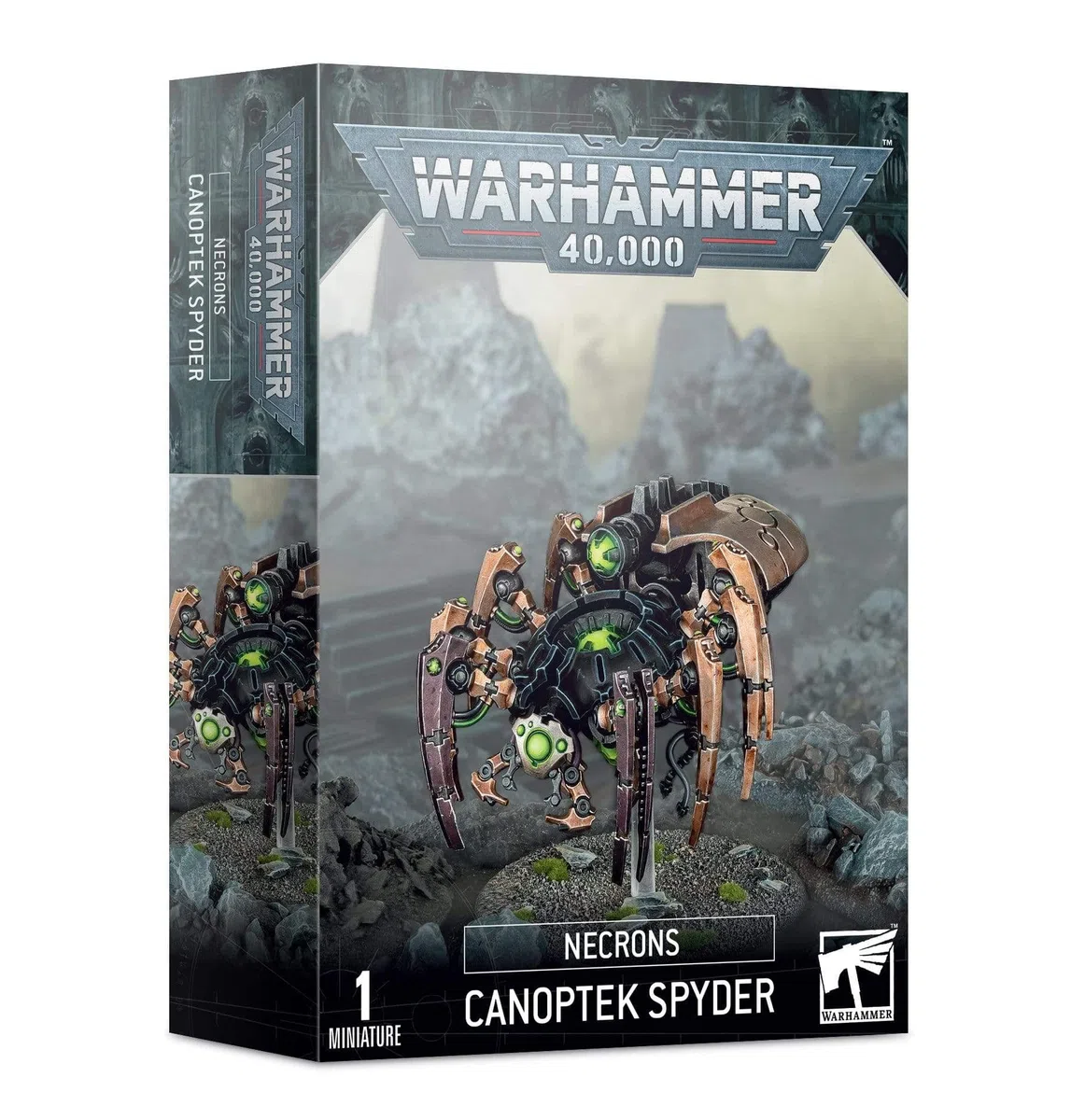 Games Workshop Warhammer 40.000 Necron Canoptek Spyder Miniatura Figurina