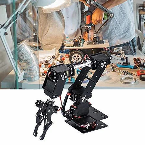 Kit Braccio Robotico Braccio Robotico 6Dof Robot Braccio Meccanico Morsetto Kit Artiglio Manipolatore Dof Parti di Robot Industriale