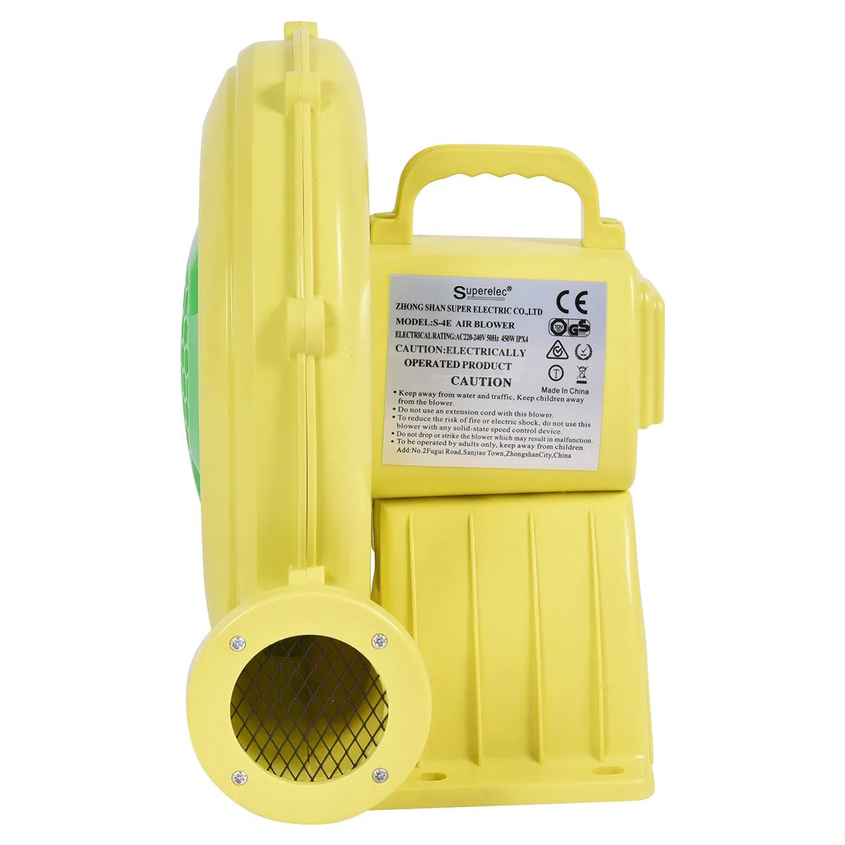 RELAX4LIFE Ventilatore Gonfiabile per Castello, Soffiatore Elettrico 350W-950W, con Cavo di Alimentazione, per Scivoli Acquatici, Giochi Gonfiabili Domestici e Commerciali