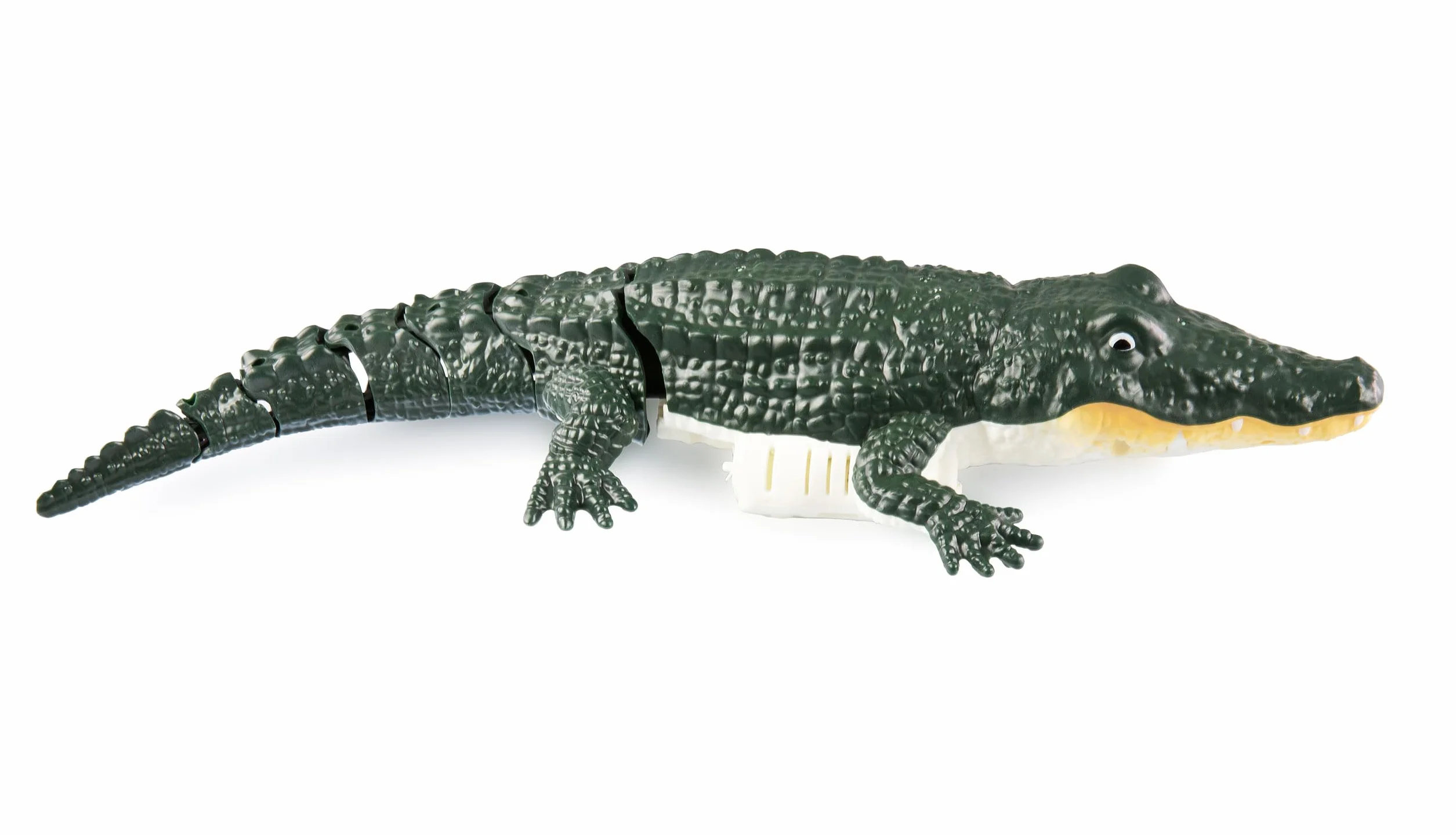 Amewi Croco il piccolo coccodrillo 370 mm 4 canali RC telecomandato RTR, verde