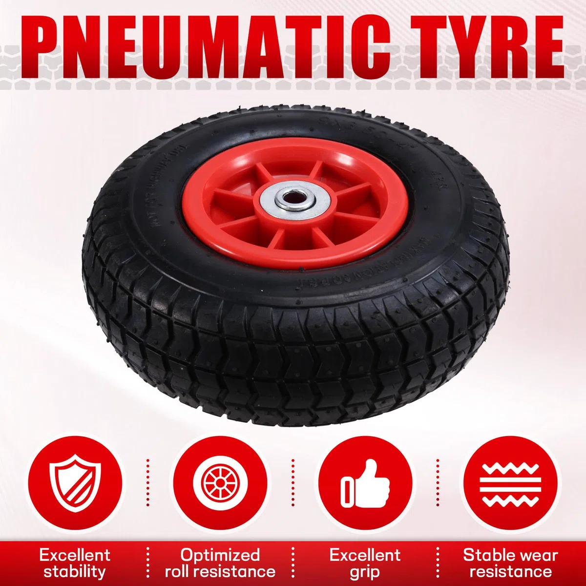 Pneumatici Gonfiabili per Auto Elettriche per Bambini, Ruote in Gomma per Triciclo Elettrico per Bambini Pneumatici per Auto per Bambini Foro da 1,2 cm 9 Pollici