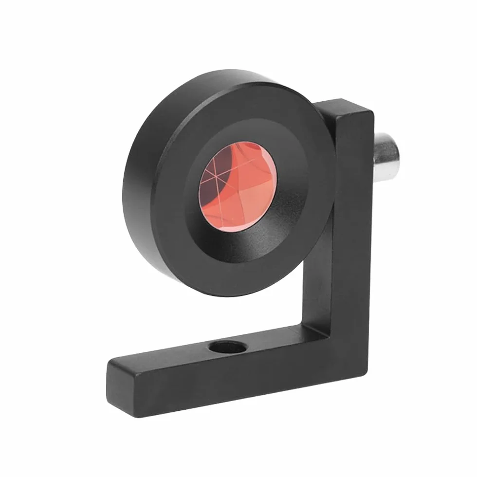 Sarini Mini Prisma a Tunnel da 90 Gradi L Bar Prisma di misurazione ad Angolo retto Placcato in Rame per apparecchiature di rilevamento della Stazione Totale Mini Prisma di precisione Compatto