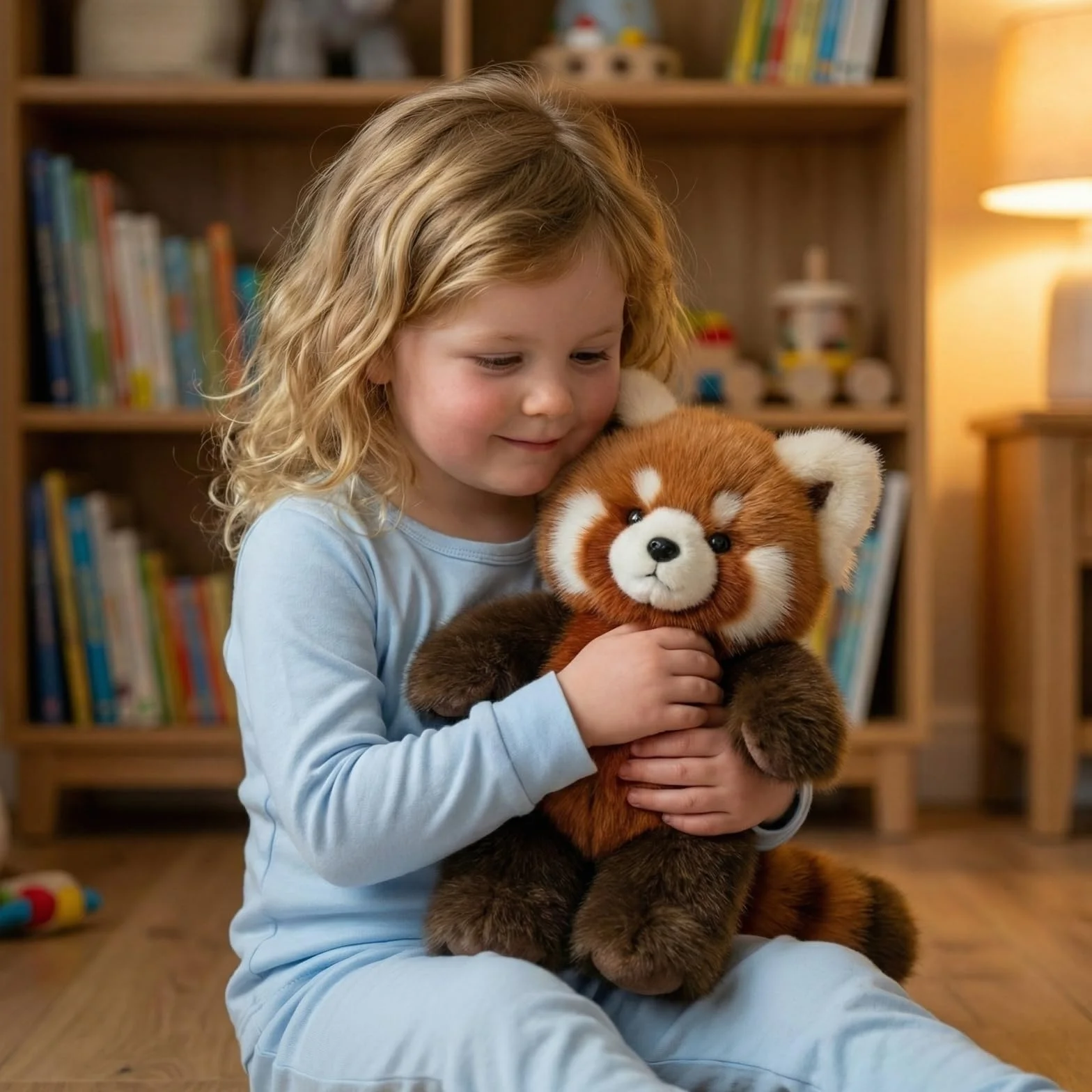 Peluche Panda - Peluche di Animali Rari Morbido - Cuscino da Abbraccio per Dormire, Bambola da Collezione a Forma di Panda in Stile Cartone Animato, Giocattolo per Bambini e Adulti