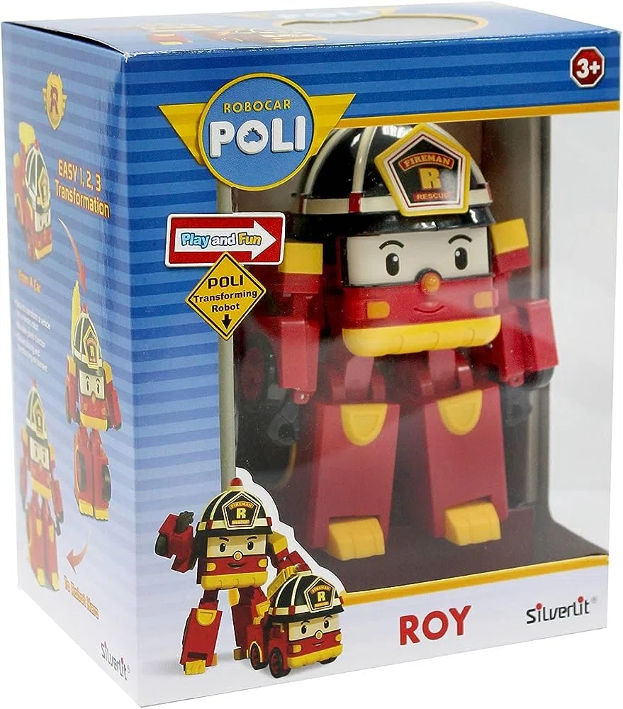 Robot Roy 13 CM con LUCI TRASFORMABILE