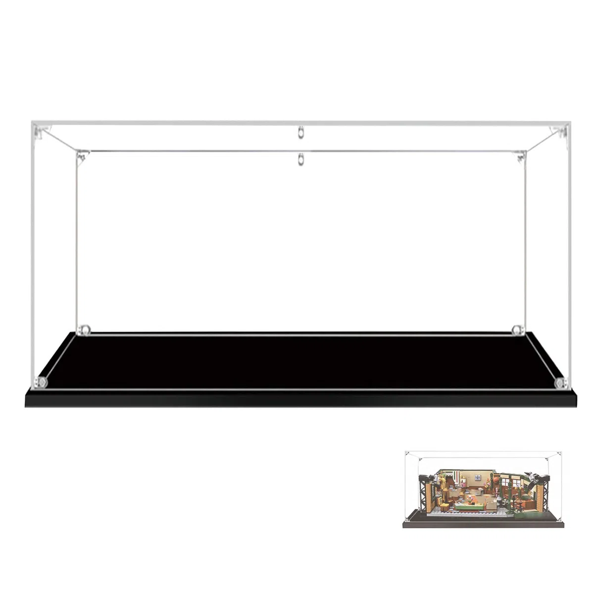 Teca Vetrina per Lego 21319, Acrilico Trasparente Vetrina Collezione Espositiva per [Friends Central Perk] - 35x25x15cm | 2mm