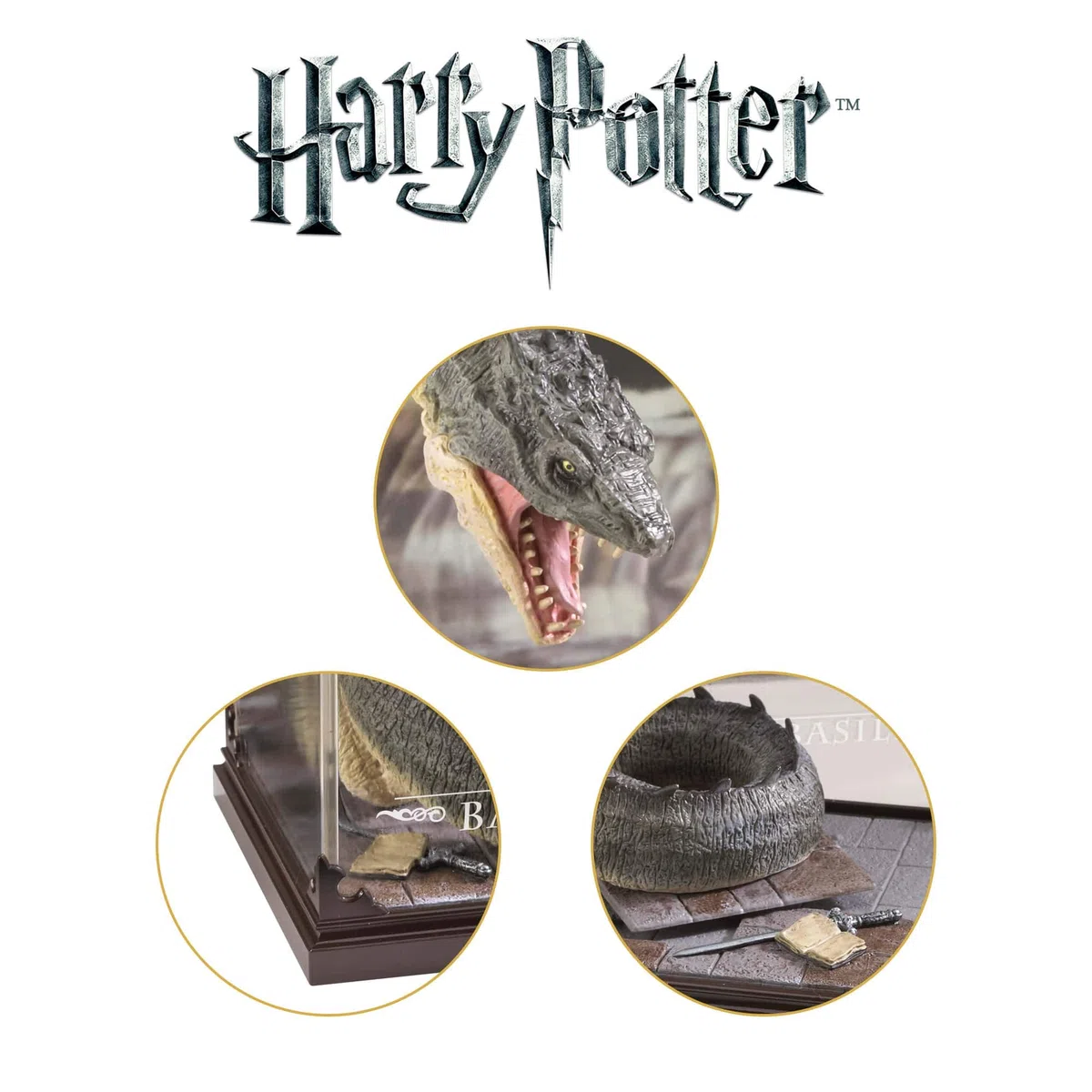 51225 - Harry Potter Magical Creatures - Basilisk - Statua 18CM