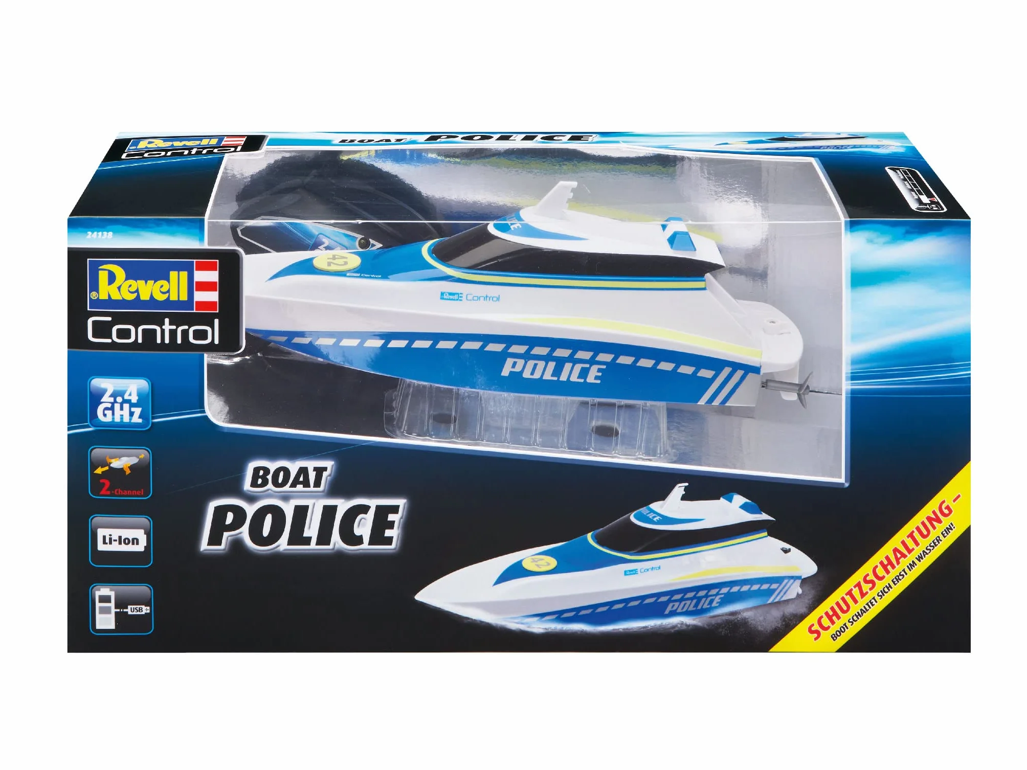 Revell - 24138 RC Boat Police