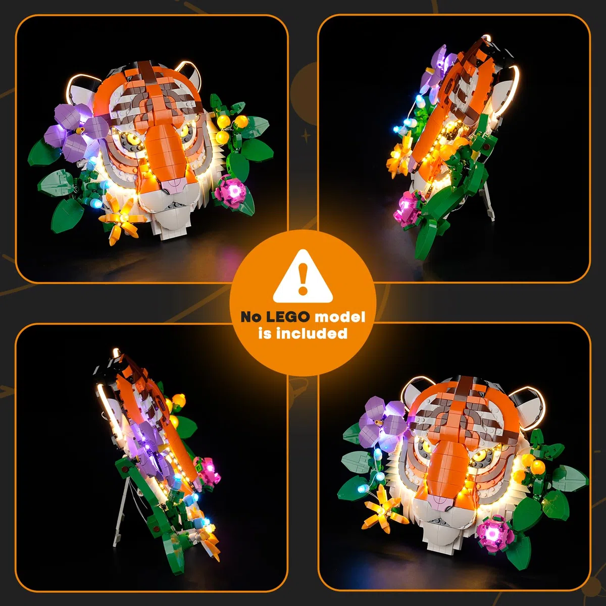 LIGHTAILING Set di Luci per Lego-31217 Collezione animali – Tigre - Kit d'Éclairage LED Compatible avec les Modèles de Blocs de Construction Lego - Modèle Non Inclus