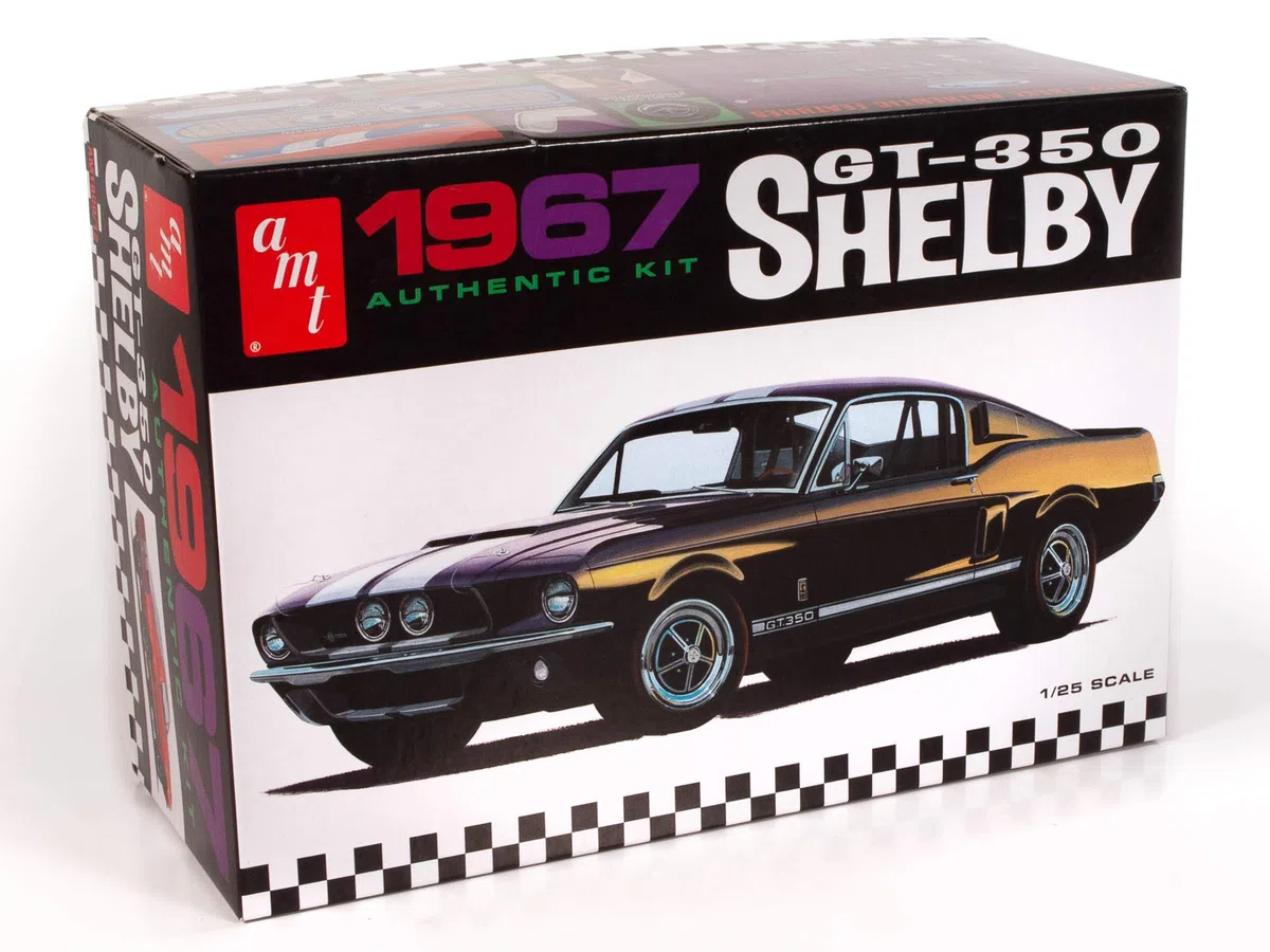 AMT - Modellino Auto 1967 Shelby Gt-889,00 Cm (350") Scala 1:25