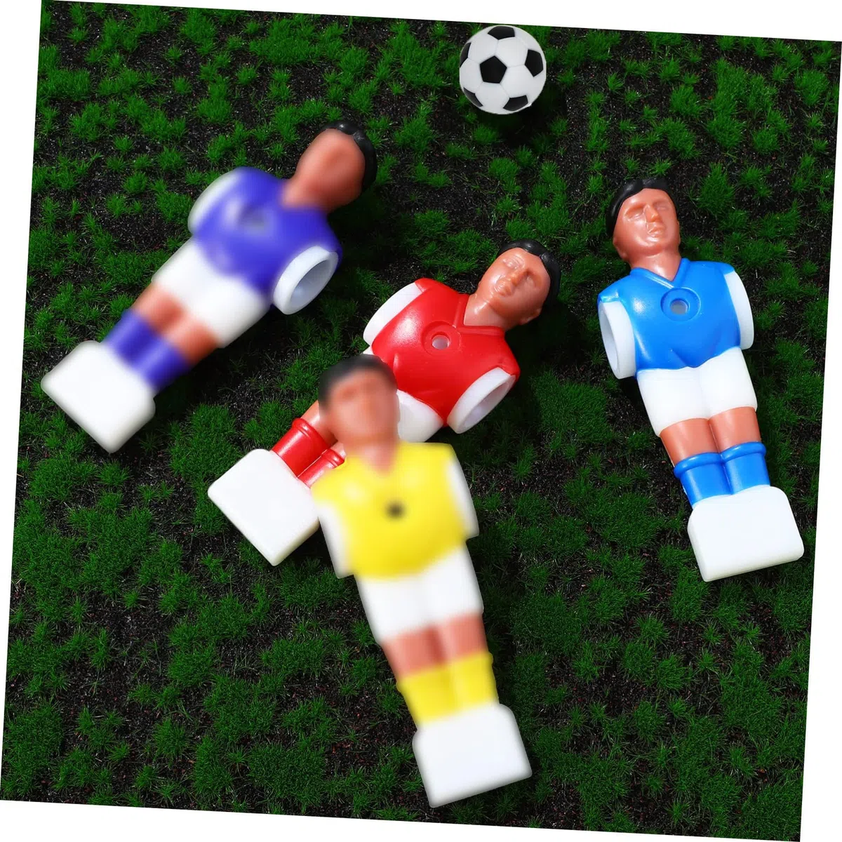 Calcio balilla Man 2 Team Calcio balilla Calcio balilla Figures con Pallone da Calcio per Giochi Da Tavolo Da Tavolo
