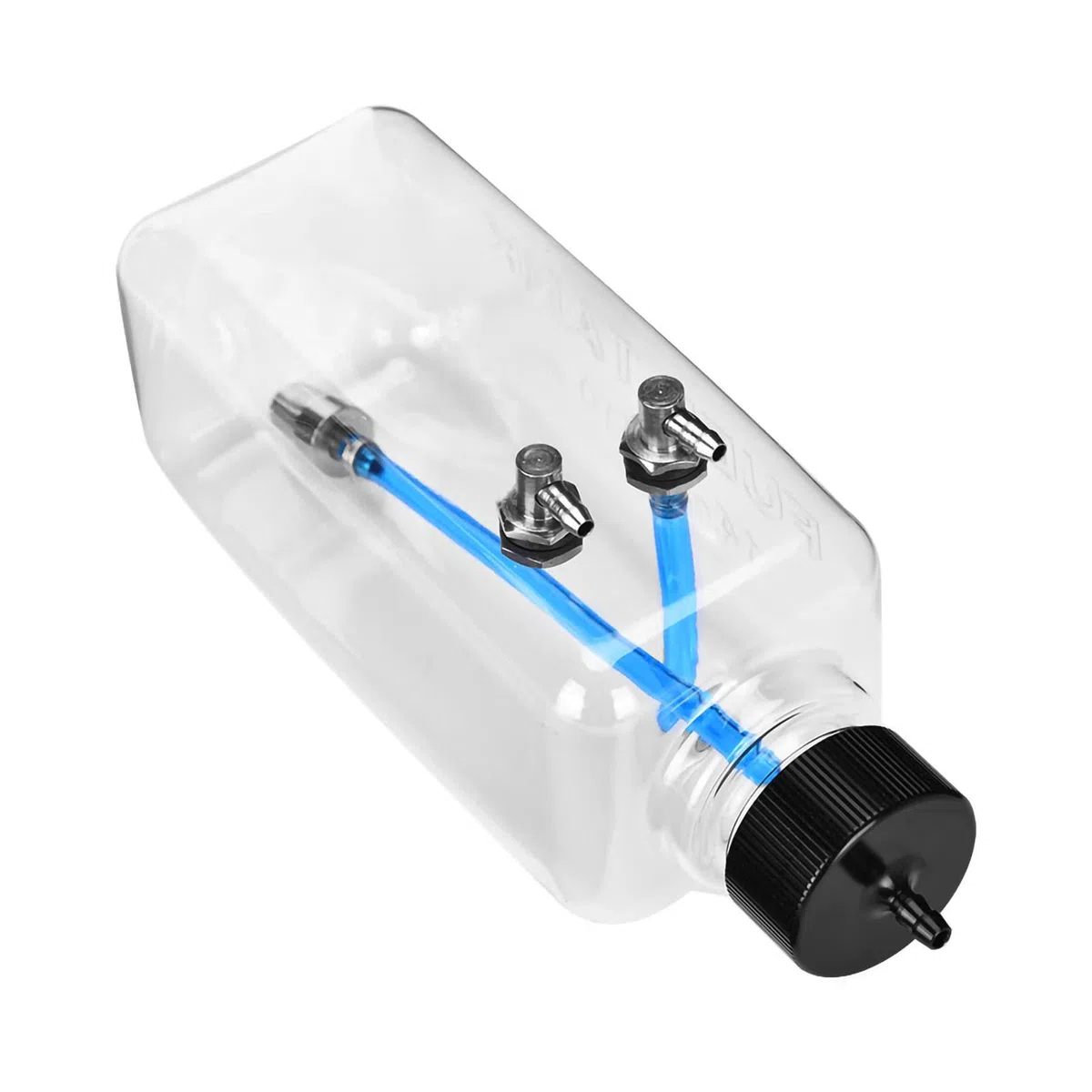 RiToEasysports Serbatoio Carburante RC, Parti Accessorie Modello Telecomando Serbatoio Carburante in Plastica Trasparente per Aeroplano RC (410ml (per Aerei 30-40cc)) Accessori per Modelli Aerei