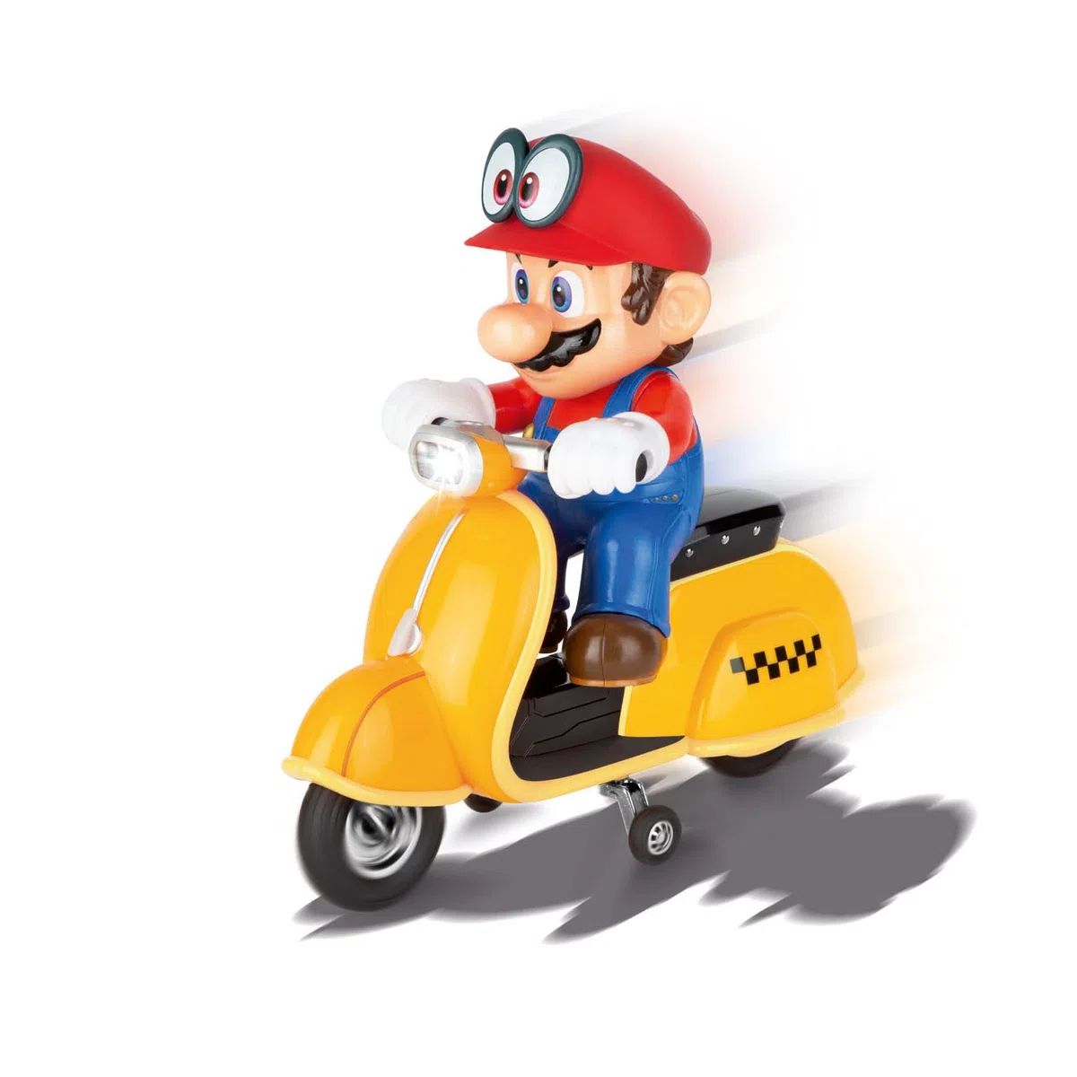 Carrera - 370200992 RC Super Mario Odyssey Scooter – Vespa radiocomandata con batterie ricaricabili – Gioco ideale per bambini dai 6 anni in su