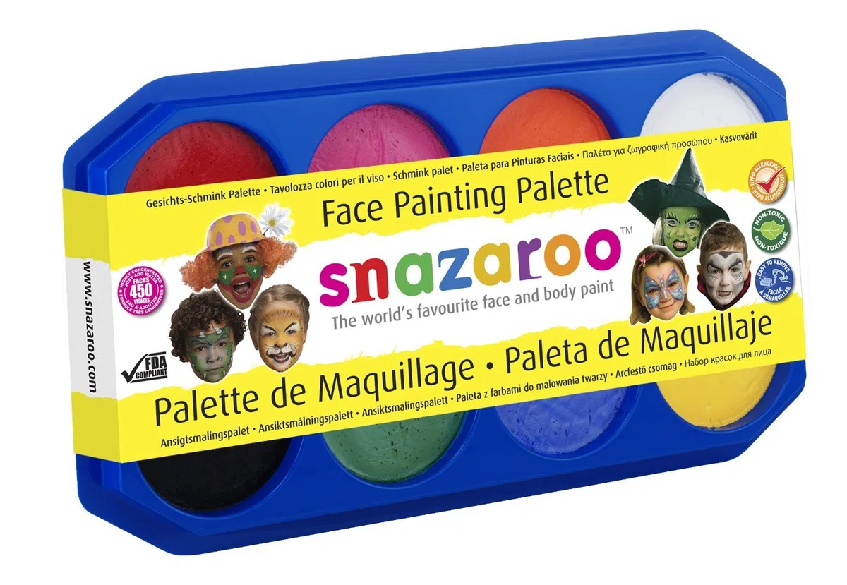 SNAZAROO 18ML PALETTE (RE-ORDERING - PACK OF 2)