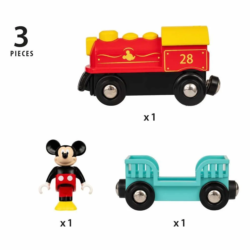 BRIO 32265 Treno a batterie Topolino, Gioco Educativo, Età Raccomandata 3+