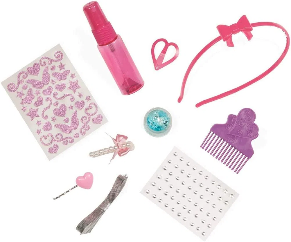 Our Generation - Trista - Testa per lo styling delle bambole - Capelli biondi e occhi azzurri - Gioco di finzione - Giocattolo per bambini dai 3 anni in su