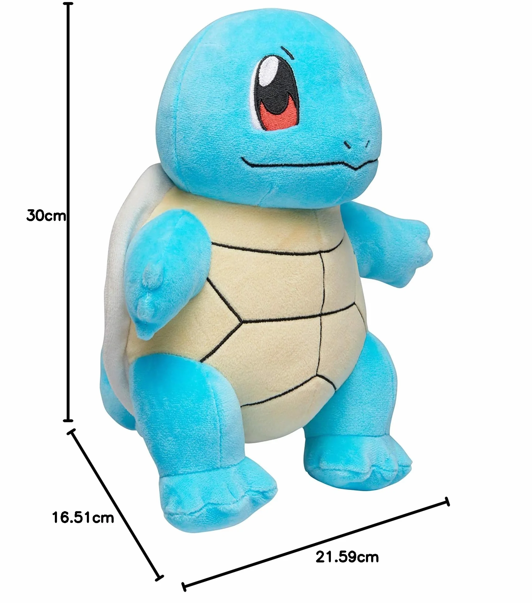 Pokémon Peluche Giganti Squirtle 30 cm - Pupazzi Nuova Ondata 2021 – Peluche Autentici Ufficiali Giocattoli