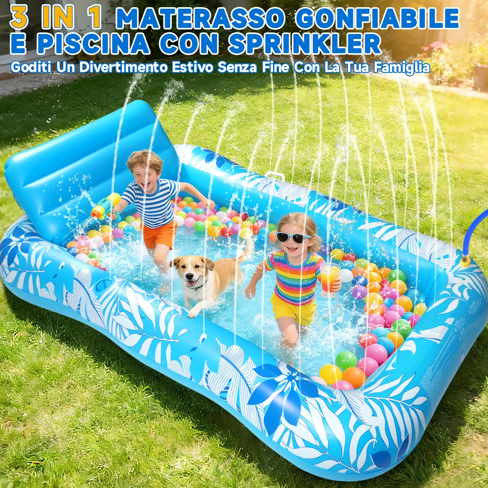Materasso gonfiabile per piscina