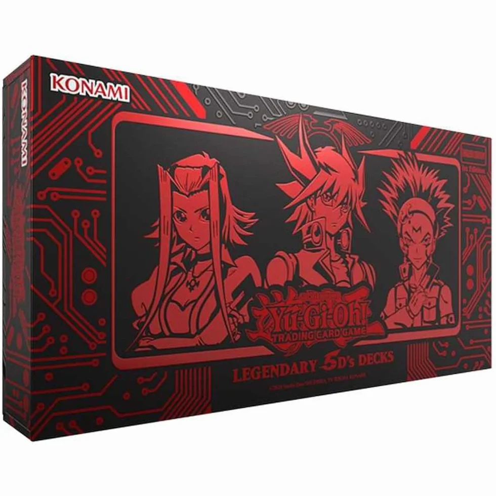 Yu-Gi-Oh! TCG - LEGENDARY 5D'S DECKS SET - ENG