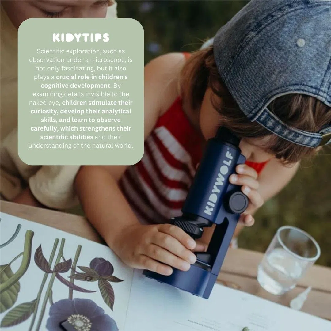 Kidywolf KidyMicroscope - Draagbare Microscoop voor Kinderen Kidywolf