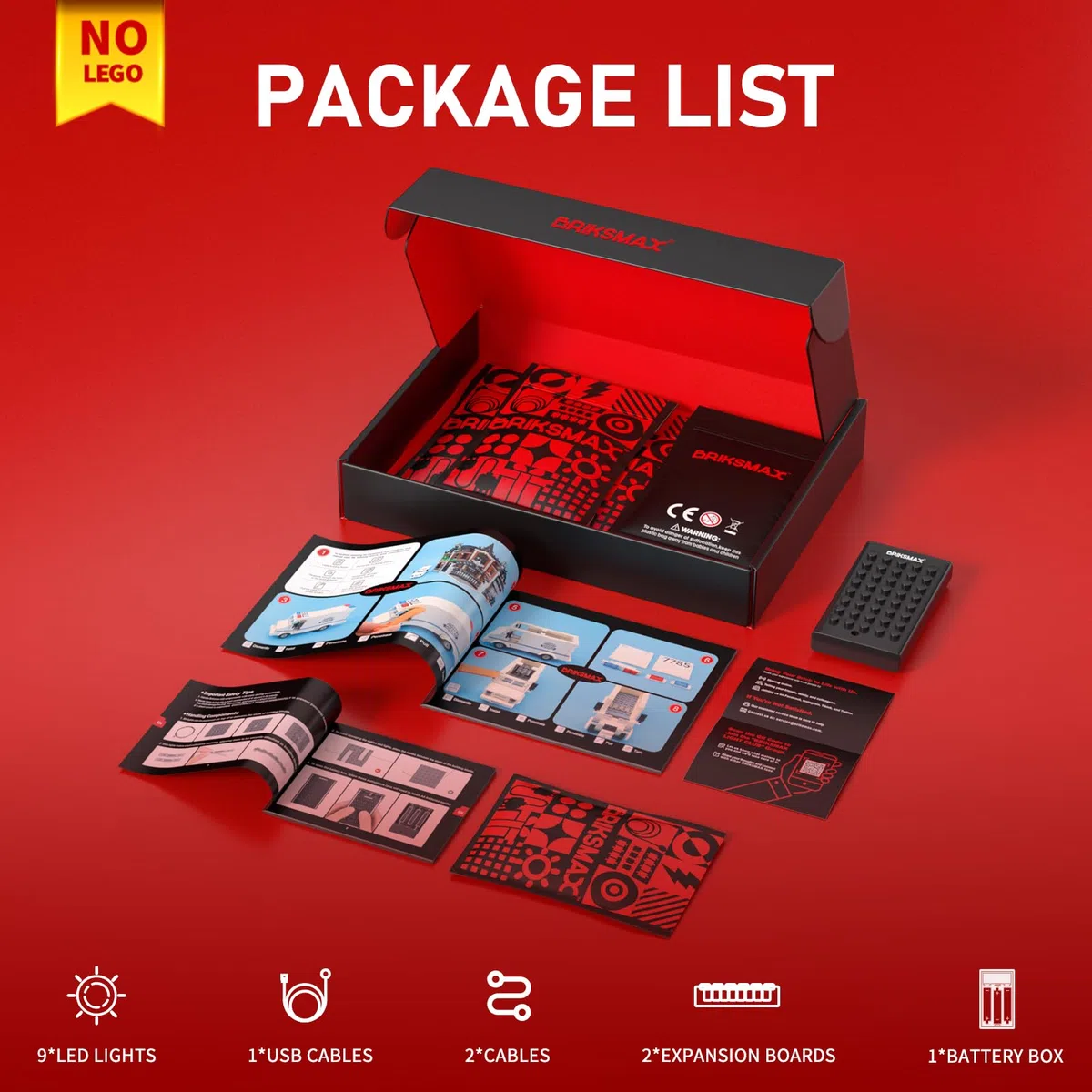 BRIKSMAX Kit luci 2.0 compatibile con Lego Super Heroes Marvel Iron Man Mark 3 Collectors' Edition 76344 Set da costruzione - Kit di illuminazione a LED originale (solo accessori) per display, regali