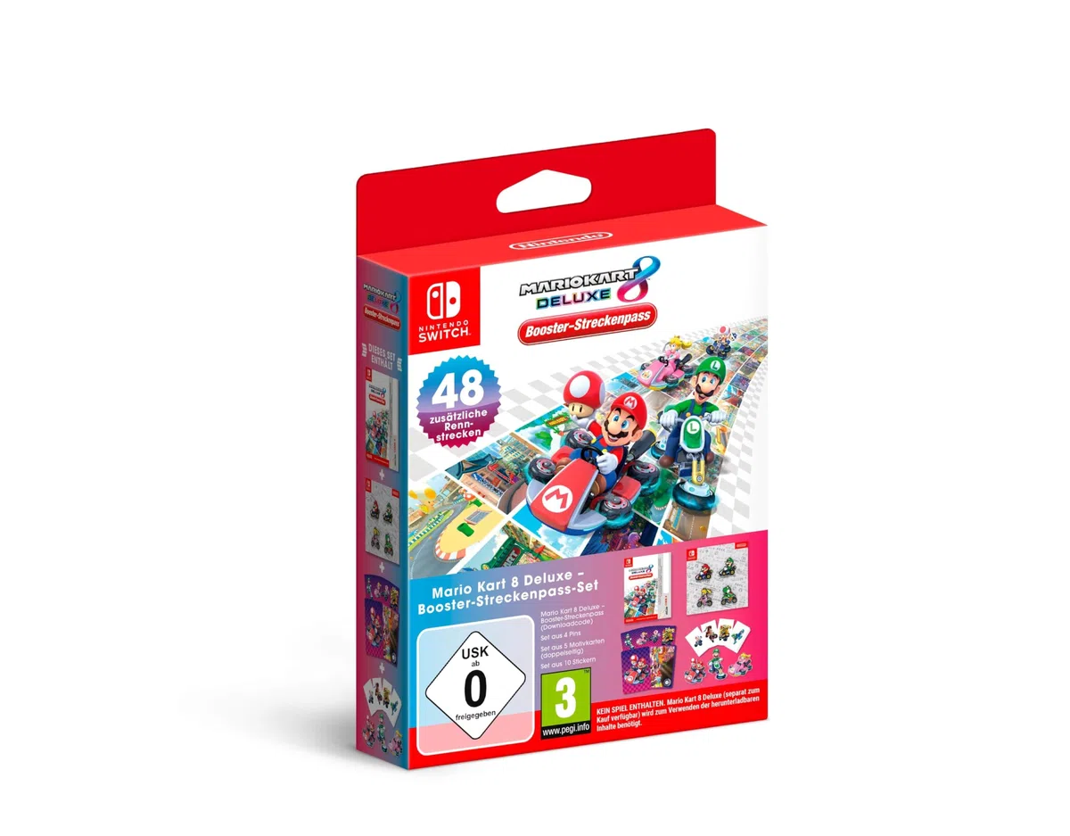 Mario Kart 8 Deluxe Booster Track Pass Set - [ Nintendo Interruttore]