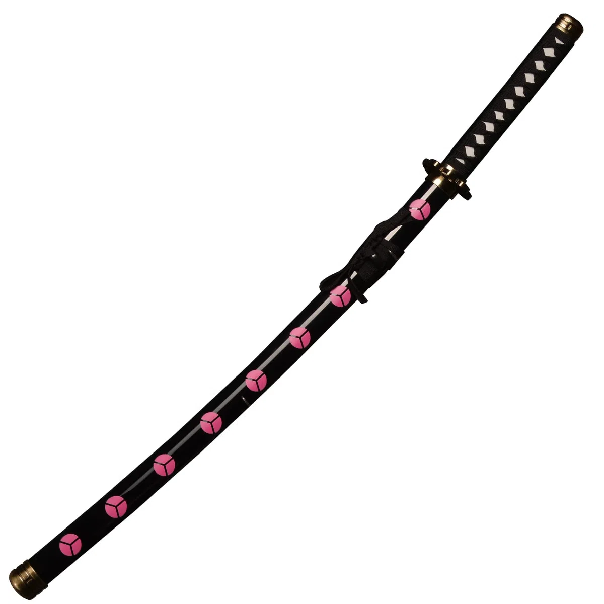 Roronoa Zoro Spada 100cm Spada di Legno, Katana in Legno Anime Giapponese, Cosplay Sword-shisui