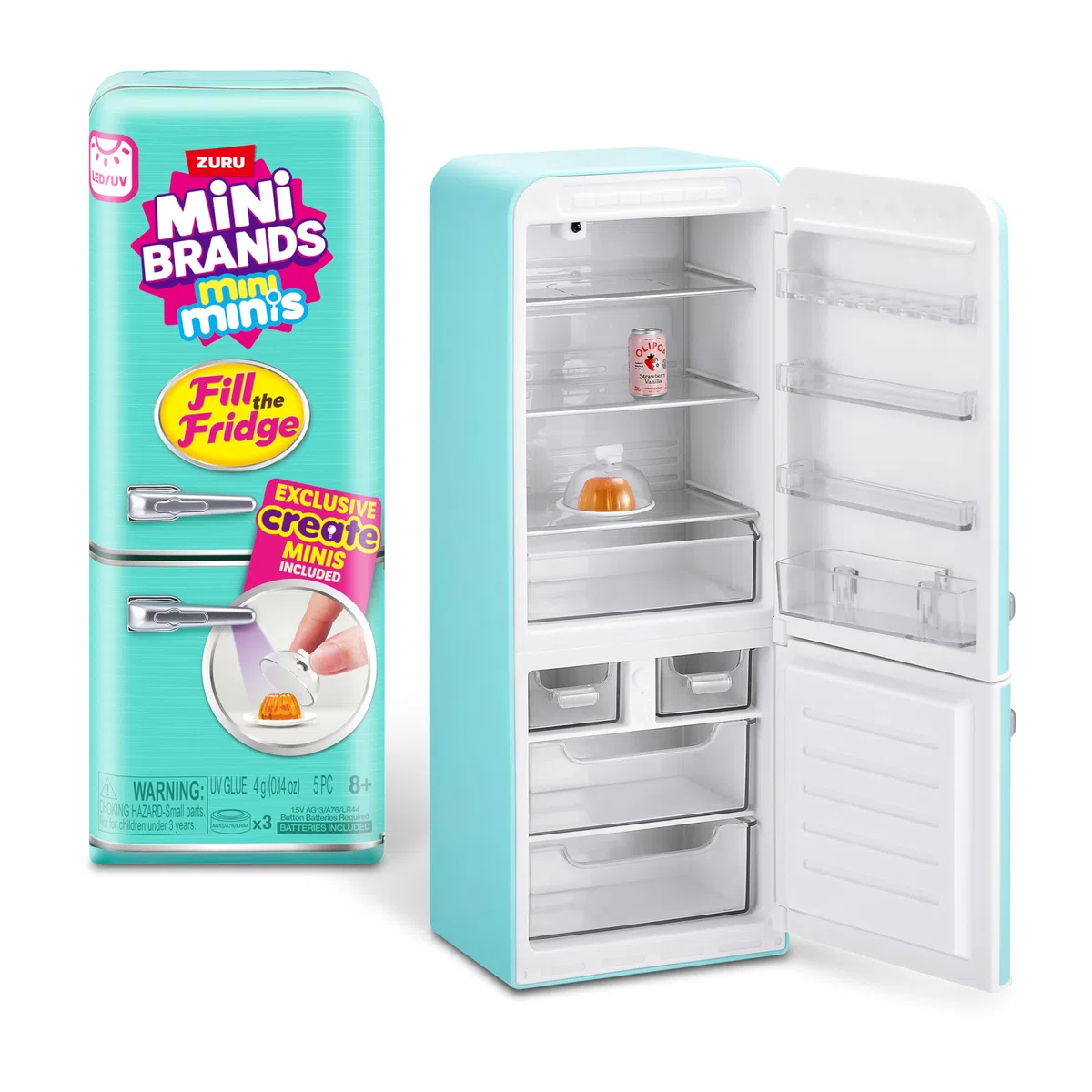 Mini Brands riempi il frigorifero S1 Playset + 2pk capsule INT