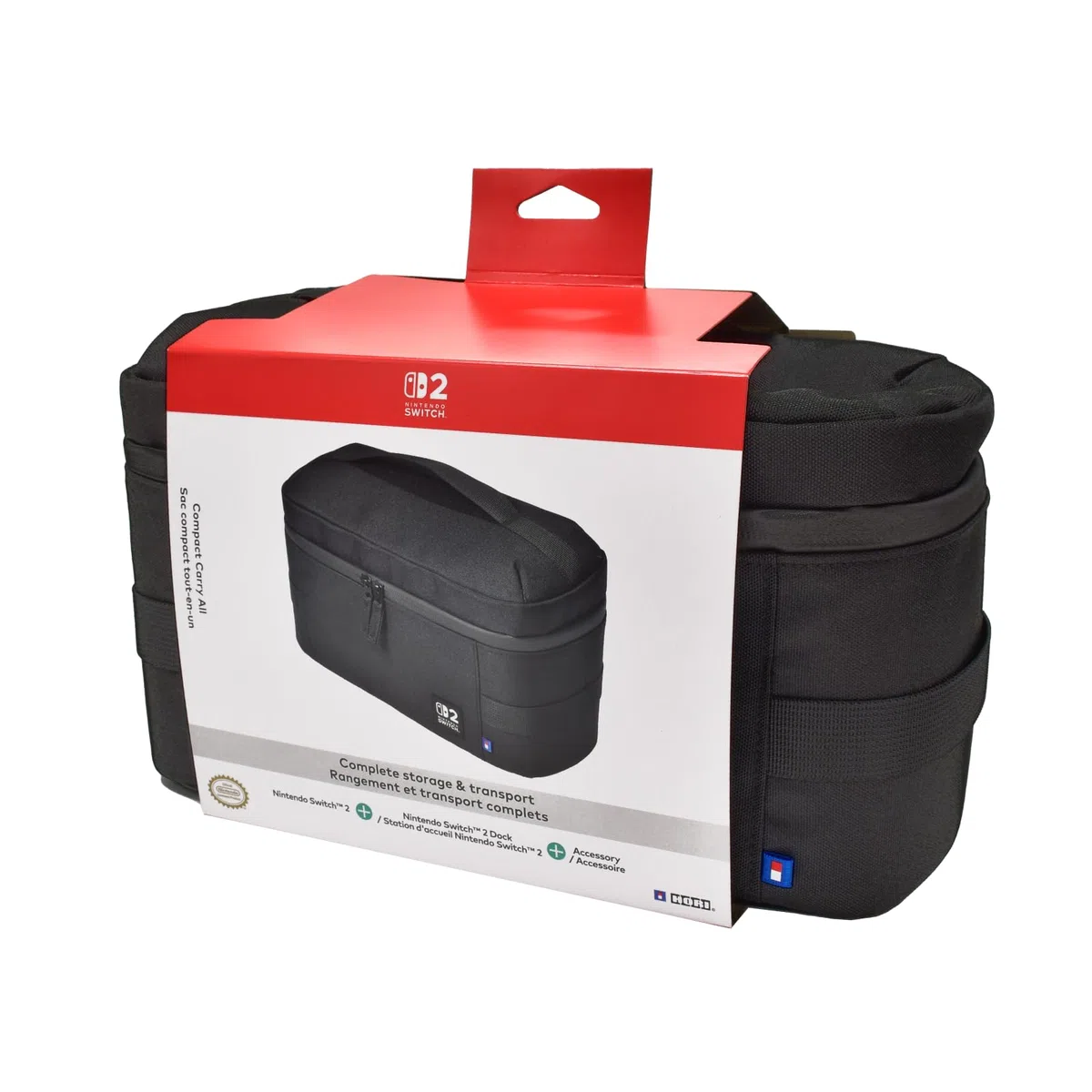 Hori Borsa da viaggio compatta per Nintendo Switch 2, con licenza ufficiale Nintendo