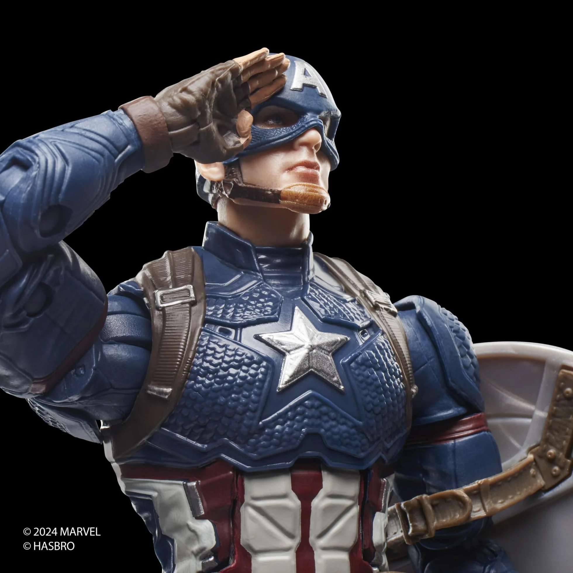 Hasbro Marvel Legends Series, Captain America ispirato al film "Avengers: Endgame", action figure collezionabile per adulti da 15 cm