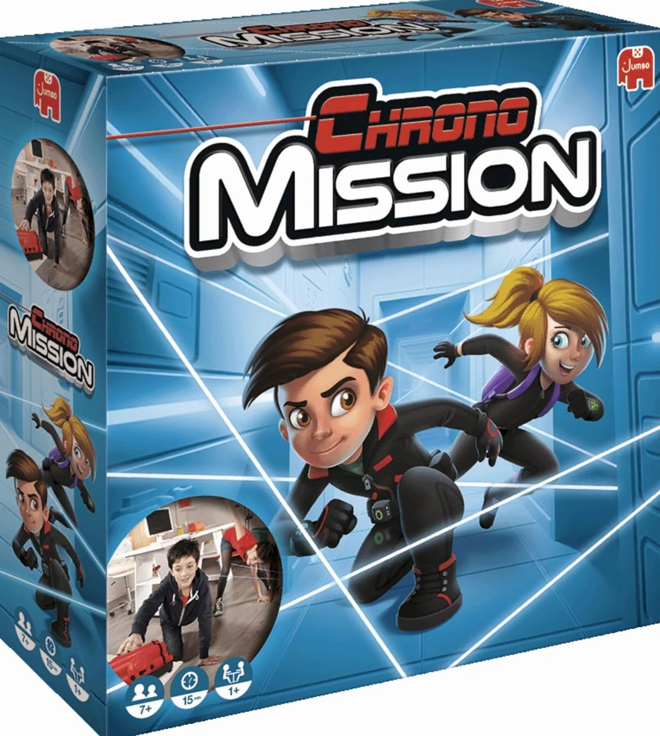 Chrono Mission Game - The Ultimate Adventure Spy Game for Kids - Diventa un vero agente segreto, attraversa i laser e completa una missione spia - Gioca con gli amici o da solo - Set spia per bambini