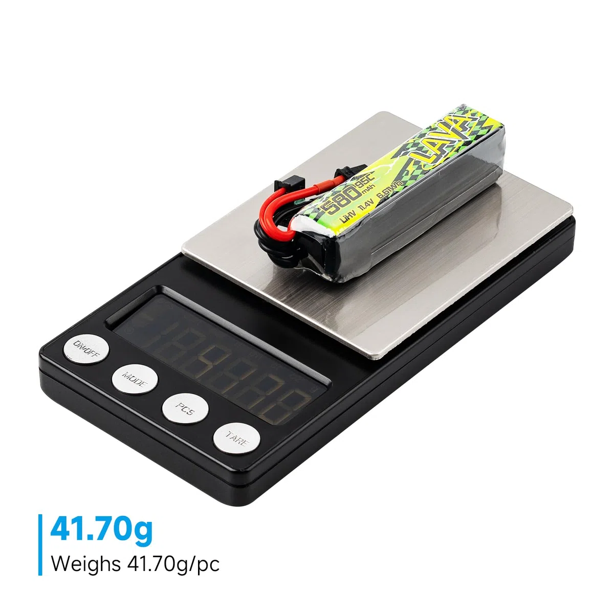 BETAFPV 2pcs LAVA II 3S 580mAh Battery 11.4V 95C LiHV Lipo with XT30 Connector JST-XH2.54 Charge Plug Compatible for Brushless Whoop Drone Quadcopter like Pavo20 Pro II Brushless Whoop Quadcopter