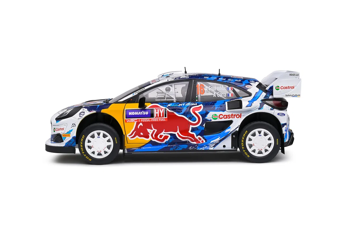 1:18 Ford Puma Rally 1 White #16 FORMAUX/CORIA Rally Sweden 2024